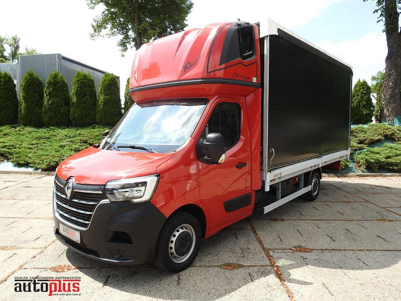 Renault MASTER PLANDEKA 10 PALET WEBASTO KLIMATYZACJA TEMPOMAT LEDY PNEU - Box truck: picture 1 Renault MASTER PLANDEKA 10 PALET WEBASTO KLIMATYZACJA TEMPOMAT LEDY PNEU - Box truck: picture 1
