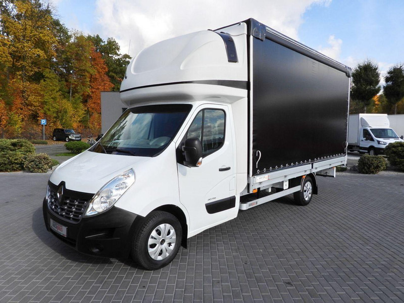 Curtain side van Renault MASTER PLANDEKA 10 PALET WEBASTO TEMPOMAT KLIMATYZACJA  170KM [: picture 17