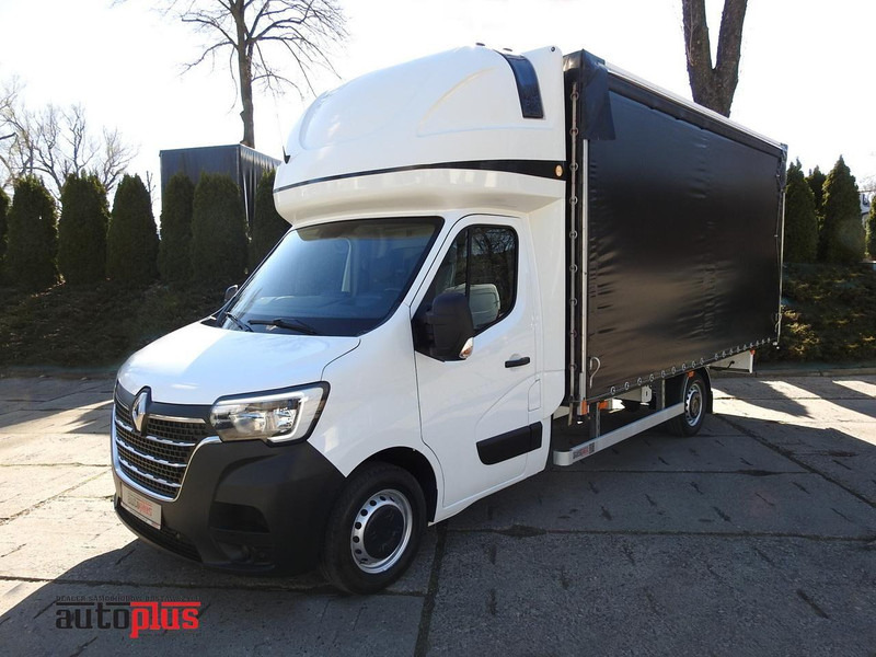 Renault MASTER PLANDEKA 10 PALET WEBASTO TEMPOMAT KLIMATYZACJA LEDY 165 - Box truck: picture 1 Renault MASTER PLANDEKA 10 PALET WEBASTO TEMPOMAT KLIMATYZACJA LEDY 165 - Box truck: picture 1