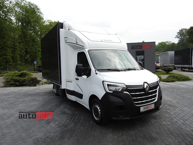 Renault MASTER PLANDEKA 10 PALET WEBASTO TEMPOMAT KLIMATYZACJA LEDY PNEU - Curtain side van: picture 1 Renault MASTER PLANDEKA 10 PALET WEBASTO TEMPOMAT KLIMATYZACJA LEDY PNEU - Curtain side van: picture 1