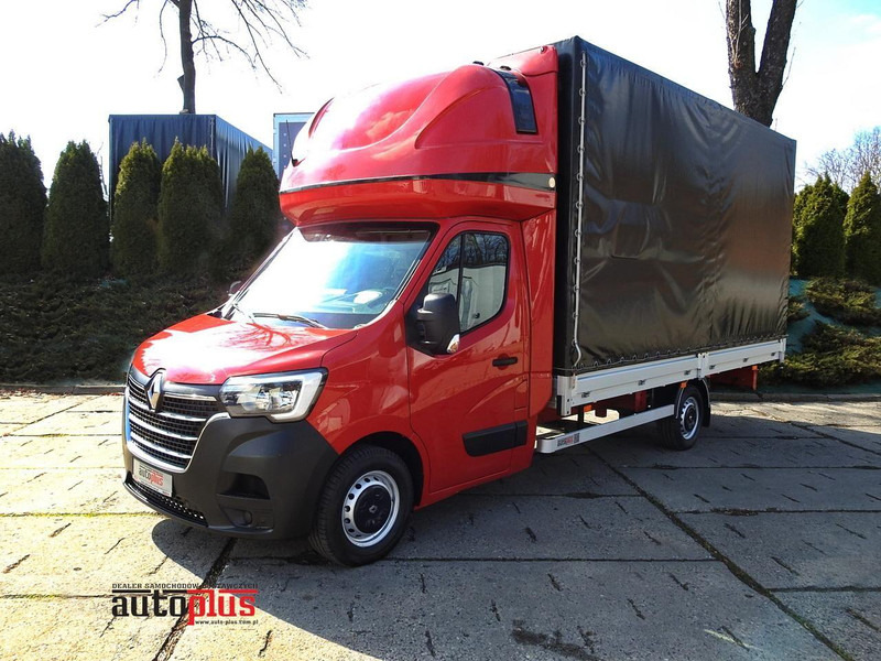Renault MASTER PLANDEKA 10 PALET WEBASTO TEMPOMAT KLIMATYZACJA LEDY PNEU - Box truck: picture 1 Renault MASTER PLANDEKA 10 PALET WEBASTO TEMPOMAT KLIMATYZACJA LEDY PNEU - Box truck: picture 1