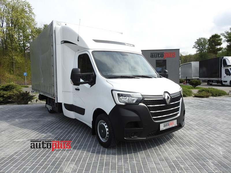 Renault MASTER PLANDEKA 10 PALET WEBASTO TEMPOMAT KLIMATYZACJA LEDY PNEU - Box truck: picture 1 Renault MASTER PLANDEKA 10 PALET WEBASTO TEMPOMAT KLIMATYZACJA LEDY PNEU - Box truck: picture 1