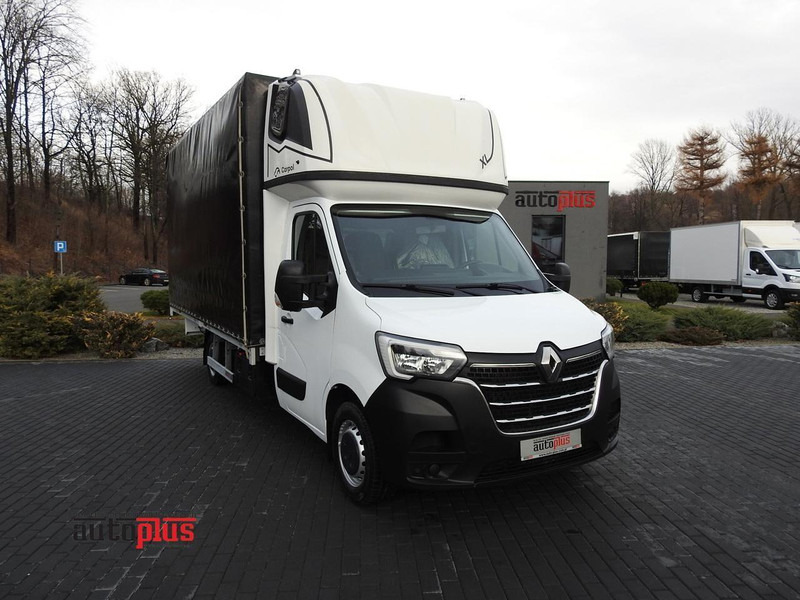 Renault MASTER PLANDEKA 10 PALET WEBASTO TEMPOMAT KLIMATYZACJA LEDY PNEU - Curtain side van: picture 1 Renault MASTER PLANDEKA 10 PALET WEBASTO TEMPOMAT KLIMATYZACJA LEDY PNEU - Curtain side van: picture 1