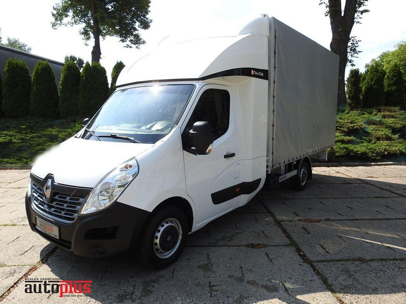 Renault MASTER PLANDEKA 8 PALET WEBASTO KLIMATYZACJA TEMPOMAT PNEUMATYKA - Box truck: picture 1 Renault MASTER PLANDEKA 8 PALET WEBASTO KLIMATYZACJA TEMPOMAT PNEUMATYKA - Box truck: picture 1