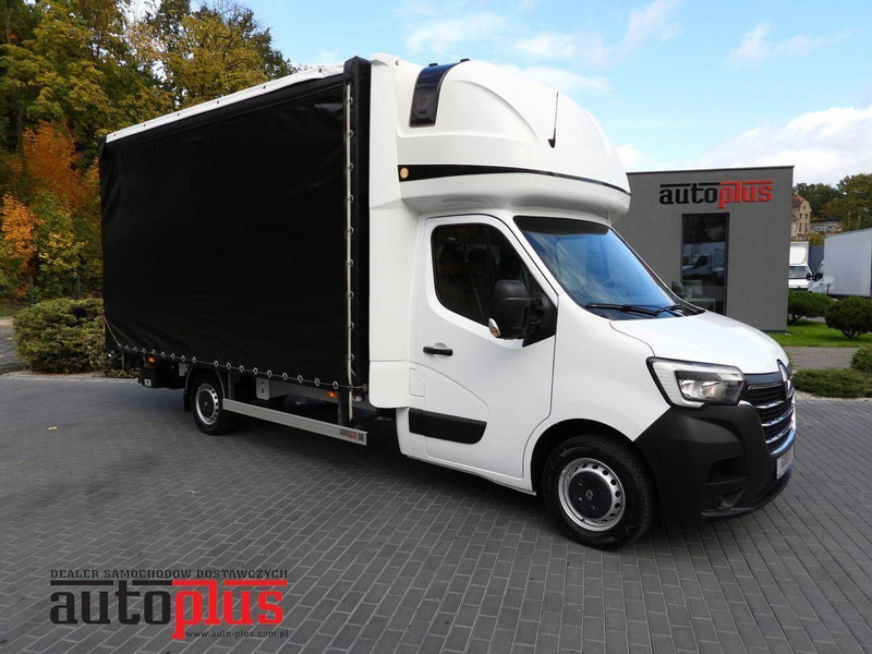 Renault MASTER PLANDEKA WINDA 10 PALET TEMPOMAT LEDY KLIMATYZACJA 165KM - Curtain side van: picture 1 Renault MASTER PLANDEKA WINDA 10 PALET TEMPOMAT LEDY KLIMATYZACJA 165KM - Curtain side van: picture 1