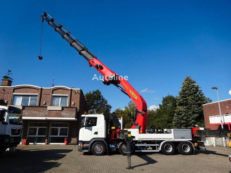 Dropside/ Flatbed truck, Crane truck Scania G410 - Flatbed+crane: picture 6