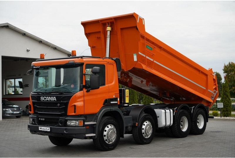 Scania P 410 / 8x4 / WYWROTKA TYLNOZSYPOWA / ALUFELGI / OPONY 100% / MA - Tipper: picture 3 Scania P 410 / 8x4 / WYWROTKA TYLNOZSYPOWA / ALUFELGI / OPONY 100% / MA - Tipper: picture 3
