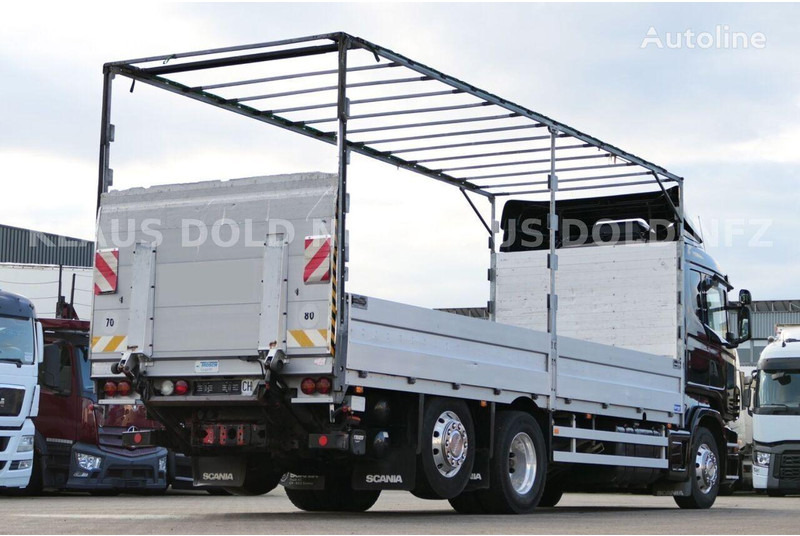 Scania R 580 6x2 Flatbed + Tail lift - Dropside/ Flatbed truck: picture 3 Scania R 580 6x2 Flatbed + Tail lift - Dropside/ Flatbed truck: picture 3