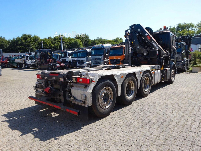 Scania R490 - Hook lift truck + crane 8x4 - Hook lift truck, Crane truck: picture 3 Scania R490 - Hook lift truck + crane 8x4 - Hook lift truck, Crane truck: picture 3