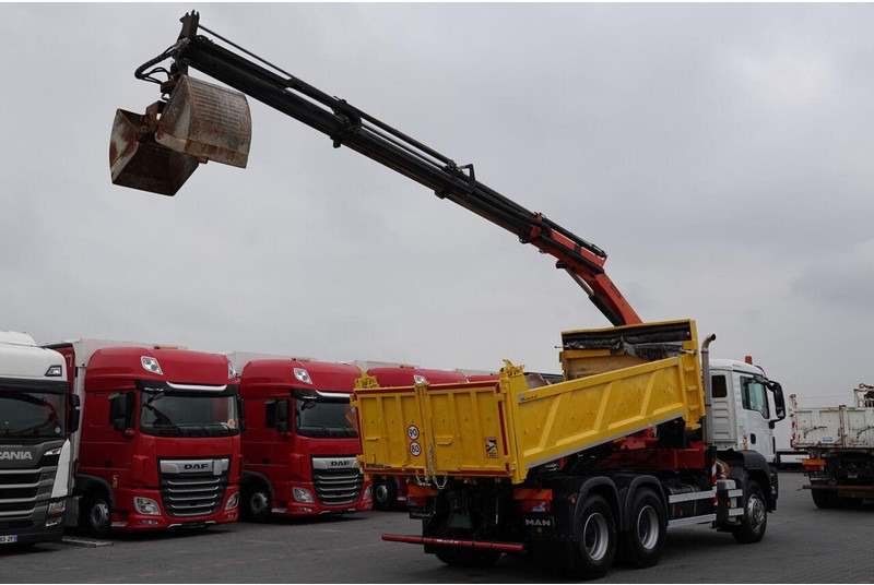 Scania TGS 33.360 / 6x4 / WYWROTKA + HDS PALFINGER PK 15 500 wysów 10m - Tipper, Crane truck: picture 4 Scania TGS 33.360 / 6x4 / WYWROTKA + HDS PALFINGER PK 15 500 wysów 10m - Tipper, Crane truck: picture 4