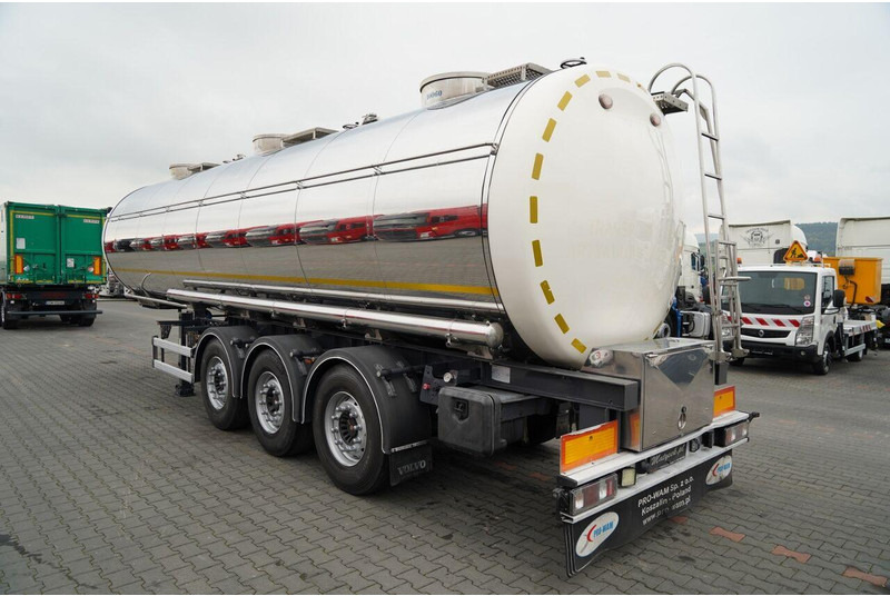 Schmitz Cargobull SOMMER / CYSTERNA SPOŻYWCZA / 3 KOMORY / 30 000 L / OŚ PODNOSZ - Tank semi-trailer: picture 5 Schmitz Cargobull SOMMER / CYSTERNA SPOŻYWCZA / 3 KOMORY / 30 000 L / OŚ PODNOSZ - Tank semi-trailer: picture 5