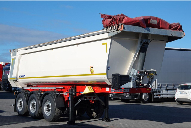 Schmitz Cargobull WYWROTKA 28 m3 / STALOWA / RYNNA WANNA HP / PLANDEKA AUTOMATYCZN - Tipper semi-trailer: picture 1 Schmitz Cargobull WYWROTKA 28 m3 / STALOWA / RYNNA WANNA HP / PLANDEKA AUTOMATYCZN - Tipper semi-trailer: picture 1