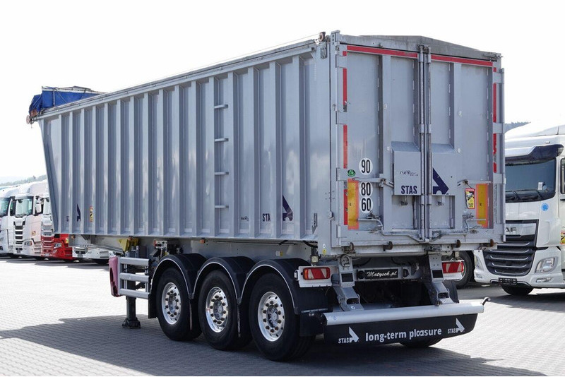Stas WYWROTKA 43 m3 / ALUMINIOWA / OŚ PODNOSZONA / ALUFELGI - Tipper semi-trailer: picture 5 Stas WYWROTKA 43 m3 / ALUMINIOWA / OŚ PODNOSZONA / ALUFELGI - Tipper semi-trailer: picture 5
