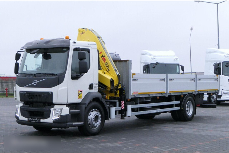 Dropside/ Flatbed truck, Crane truck Volvo FE 280: picture 12 Dropside/ Flatbed truck, Crane truck Volvo FE 280: picture 12