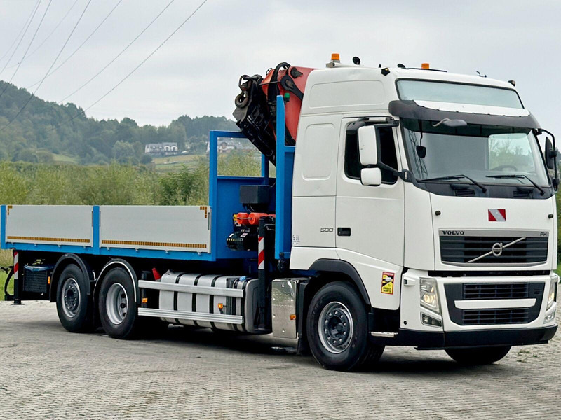 Volvo FH 500 - Dropside/ Flatbed truck, Crane truck: picture 4 Volvo FH 500 - Dropside/ Flatbed truck, Crane truck: picture 4