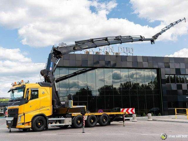 Volvo FH 540 8x4 HMF 6020 Fly Jib Winch - Dropside/ Flatbed truck, Crane truck: picture 4 Volvo FH 540 8x4 HMF 6020 Fly Jib Winch - Dropside/ Flatbed truck, Crane truck: picture 4