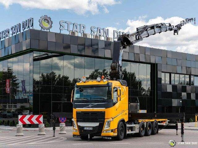 Volvo FH 540 8x4 HMF 6020 Fly Jib Winch - Dropside/ Flatbed truck, Crane truck: picture 1 Volvo FH 540 8x4 HMF 6020 Fly Jib Winch - Dropside/ Flatbed truck, Crane truck: picture 1