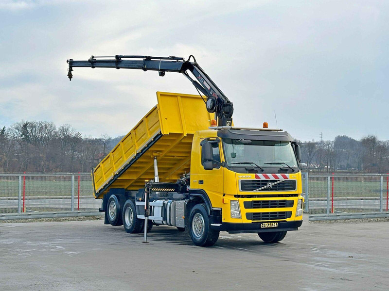 Volvo FM 330 Kipper 5,50m*HIAB 122 B -3 DUO*TOPZUSTAND - Tipper, Crane truck: picture 2 Volvo FM 330 Kipper 5,50m*HIAB 122 B -3 DUO*TOPZUSTAND - Tipper, Crane truck: picture 2