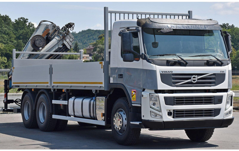 Volvo FM 370 - Dropside/ Flatbed truck, Crane truck: picture 3 Volvo FM 370 - Dropside/ Flatbed truck, Crane truck: picture 3