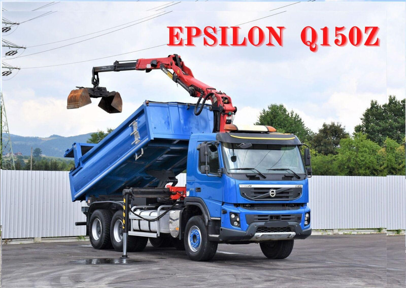 Volvo FMX 370 - Tipper, Crane truck: picture 1 Volvo FMX 370 - Tipper, Crane truck: picture 1