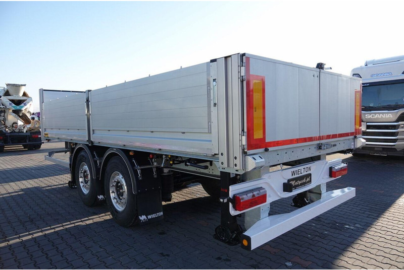 Wielton PRZYCZEPA BURTOWA / DO BUDOWLANKI / NOWA / DOSTĘPNA OD RĘKI / WA - Dropside/ Flatbed trailer: picture 4 Wielton PRZYCZEPA BURTOWA / DO BUDOWLANKI / NOWA / DOSTĘPNA OD RĘKI / WA - Dropside/ Flatbed trailer: picture 4