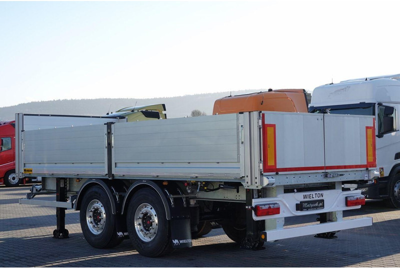 Wielton PRZYCZEPA BURTOWA / DO BUDOWLANKI / NOWA / DOSTĘPNA OD RĘKI / WA - Dropside/ Flatbed trailer: picture 5 Wielton PRZYCZEPA BURTOWA / DO BUDOWLANKI / NOWA / DOSTĘPNA OD RĘKI / WA - Dropside/ Flatbed trailer: picture 5
