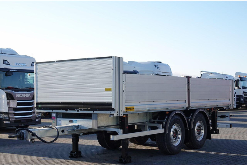 Wielton PRZYCZEPA BURTOWA / DO BUDOWLANKI / NOWA / DOSTĘPNA OD RĘKI / WA - Dropside/ Flatbed trailer: picture 2 Wielton PRZYCZEPA BURTOWA / DO BUDOWLANKI / NOWA / DOSTĘPNA OD RĘKI / WA - Dropside/ Flatbed trailer: picture 2