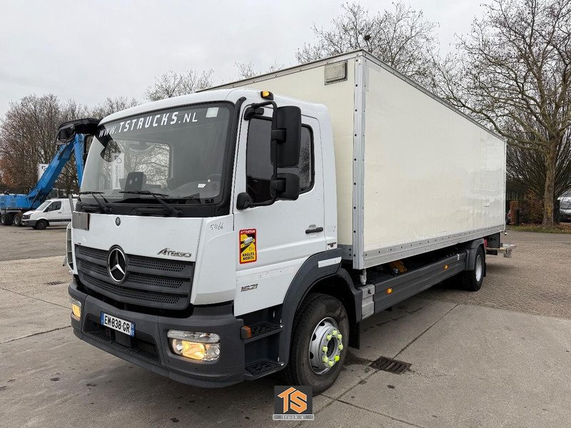 Mercedes-Benz ATEGO 1621 16 TONS - KOFFER/BOX - ORIGINAL KM - APK/TUV 05/2026 - TOP! - Box truck: picture 1 Mercedes-Benz ATEGO 1621 16 TONS - KOFFER/BOX - ORIGINAL KM - APK/TUV 05/2026 - TOP! - Box truck: picture 1