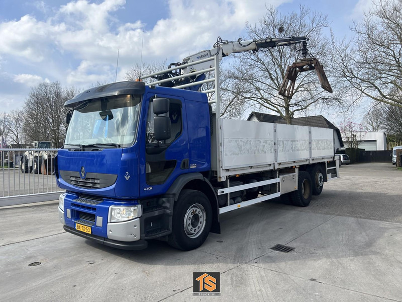 Renault PREMIUM LANDER 430.26 6X2 EL 2M ROLLKRAN - Kennis R16/7 - NL TOP TRUCK - Dropside/ Flatbed truck, Crane truck: picture 1 Renault PREMIUM LANDER 430.26 6X2 EL 2M ROLLKRAN - Kennis R16/7 - NL TOP TRUCK - Dropside/ Flatbed truck, Crane truck: picture 1