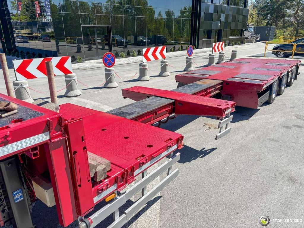HRD Semitrailer Low Loader NRD NTS 3 Axle Tieflader - Low loader semi-trailer: picture 1 HRD Semitrailer Low Loader NRD NTS 3 Axle Tieflader - Low loader semi-trailer: picture 1