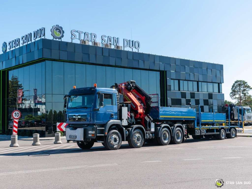 MAN TGA 35.440 8X6H PALFINGER 60002 Semi-trailer - Crane truck: picture 5 MAN TGA 35.440 8X6H PALFINGER 60002 Semi-trailer - Crane truck: picture 5