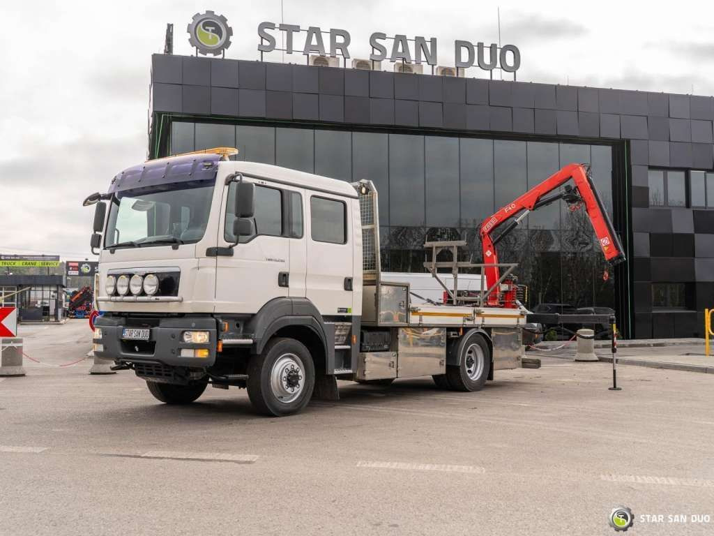 MAN TGM 13.290 4x4 FASSI F40B22 Crane Camper DOKA - Crane truck: picture 1 MAN TGM 13.290 4x4 FASSI F40B22 Crane Camper DOKA - Crane truck: picture 1