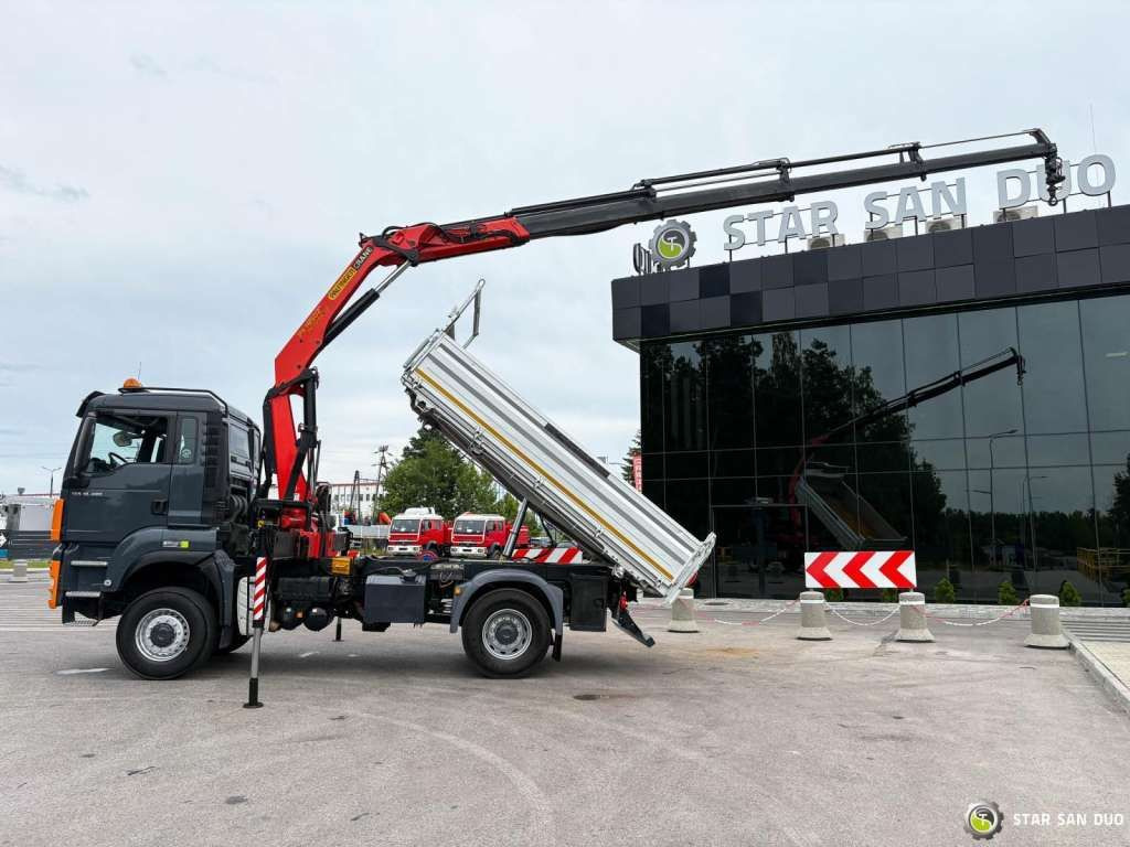 MAN TGS 18.480 PALFINGER PK 16502 HDS Crane,Kipper - Crane truck: picture 4 MAN TGS 18.480 PALFINGER PK 16502 HDS Crane,Kipper - Crane truck: picture 4