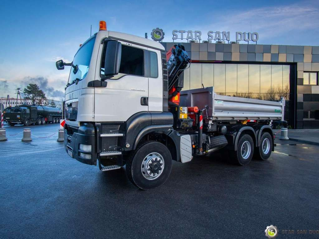 MAN  TGS 26.360 6x6 PALFINGER PK 18001 EH Crane Kipe - Crane truck: picture 2 MAN  TGS 26.360 6x6 PALFINGER PK 18001 EH Crane Kipe - Crane truck: picture 2