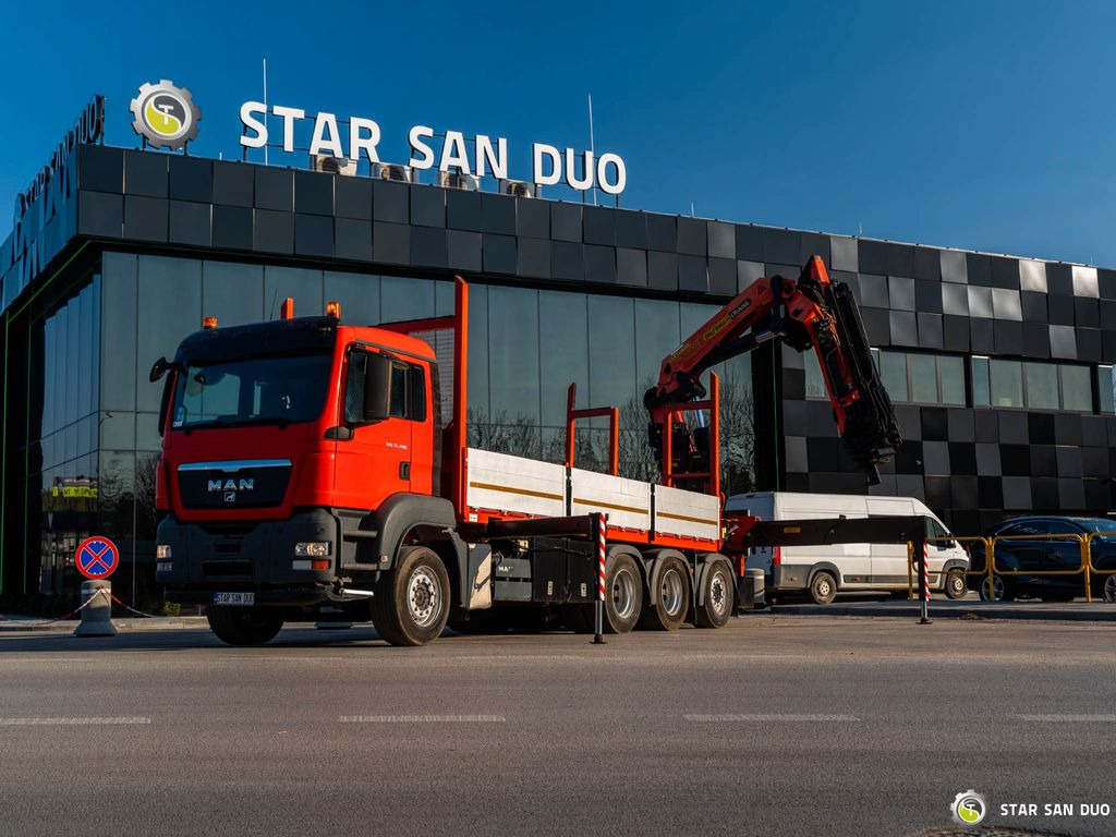 MAN TGS 35.400 PALFINGER PK 44002 WINCH TRIDEM KRAN - Crane truck, Dropside/ Flatbed truck: picture 5 MAN TGS 35.400 PALFINGER PK 44002 WINCH TRIDEM KRAN - Crane truck, Dropside/ Flatbed truck: picture 5