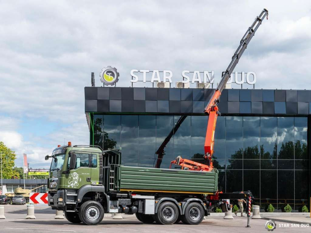 MAN TGS 35.480 PALFINGER PK 20002 HDS Grapple Tippe - Tipper: picture 3 MAN TGS 35.480 PALFINGER PK 20002 HDS Grapple Tippe - Tipper: picture 3
