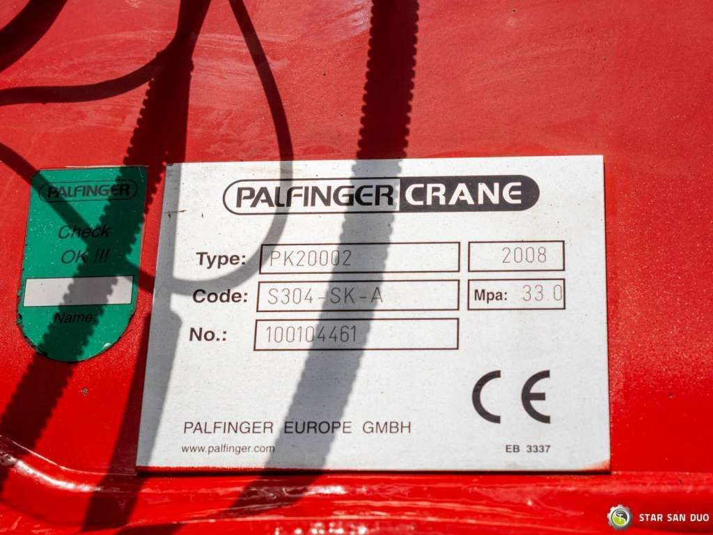 Tipper MAN  TGS 35.480 PALFINGER PK 20002 HDS Grapple Tippe: picture 7