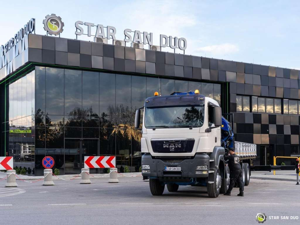 MAN TGS 41.480 8x8 PM 85SP HDS Crane - Crane truck: picture 4 MAN TGS 41.480 8x8 PM 85SP HDS Crane - Crane truck: picture 4