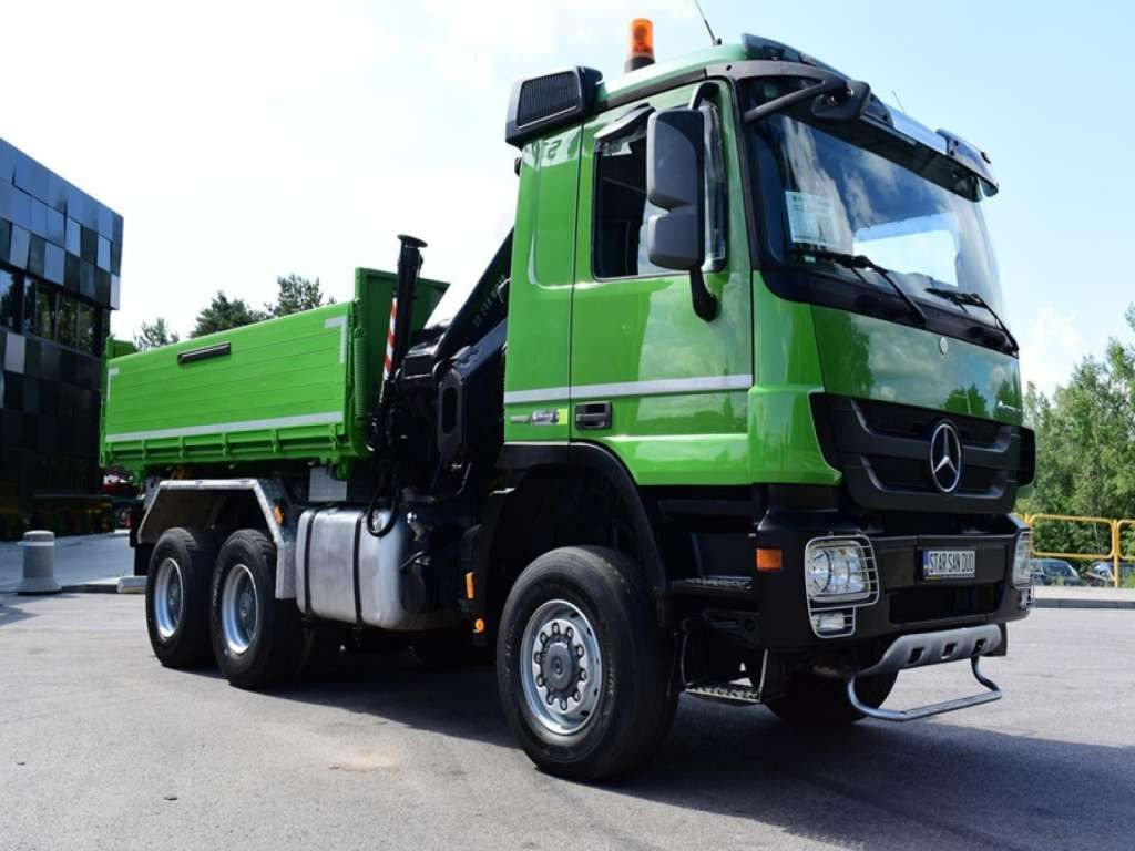 Mercedes-Benz  ACTROS 3346 6x6 HIAB 244EP-4 Crane Kipper - Tipper: picture 4 Mercedes-Benz  ACTROS 3346 6x6 HIAB 244EP-4 Crane Kipper - Tipper: picture 4