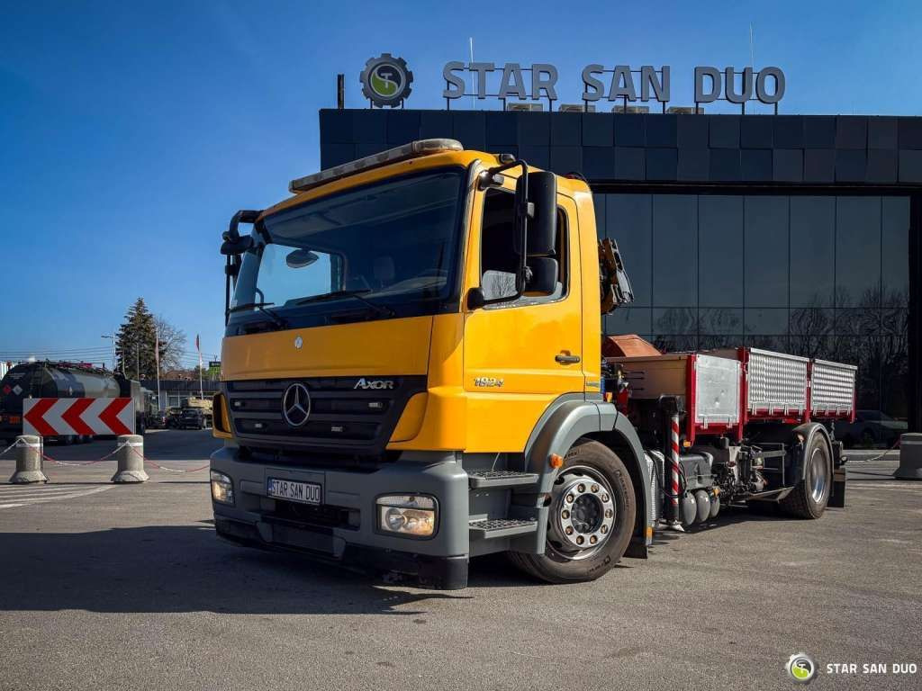 Mercedes-Benz  AXOR 1824 4x2 HMF 975 HDS Crane  Rotator Kipper Mercedes-Benz  AXOR 1824 4x2 HMF 975 HDS Crane  Rotator Kipper - Tipper: picture 3 Mercedes-Benz  AXOR 1824 4x2 HMF 975 HDS Crane  Rotator Kipper Mercedes-Benz  AXOR 1824 4x2 HMF 975 HDS Crane  Rotator Kipper - Tipper: picture 3