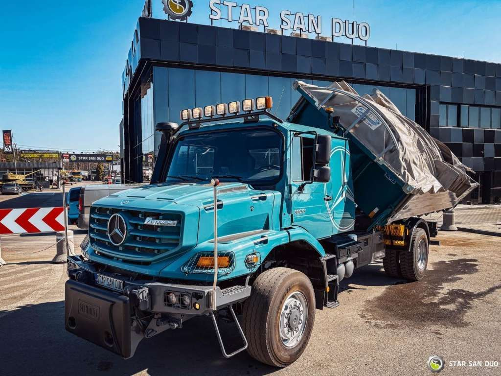 Mercedes-Benz  Zetros 1833 4x4 Kipper Camper Chassis - Tipper: picture 4 Mercedes-Benz  Zetros 1833 4x4 Kipper Camper Chassis - Tipper: picture 4