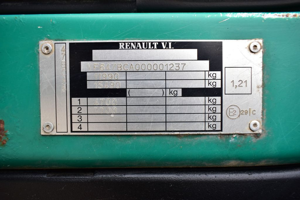 Cab chassis truck Renault MIDLUM 4x4 DOKA DUBEL KABINE CHASSIS: picture 13 Cab chassis truck Renault MIDLUM 4x4 DOKA DUBEL KABINE CHASSIS: picture 13