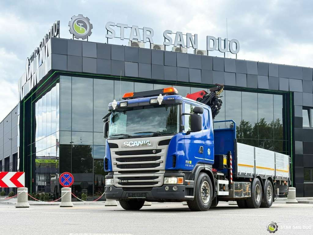 Crane truck Scania  G440 6x2 PALFINGER PK 34002SH Crane Kran: picture 10