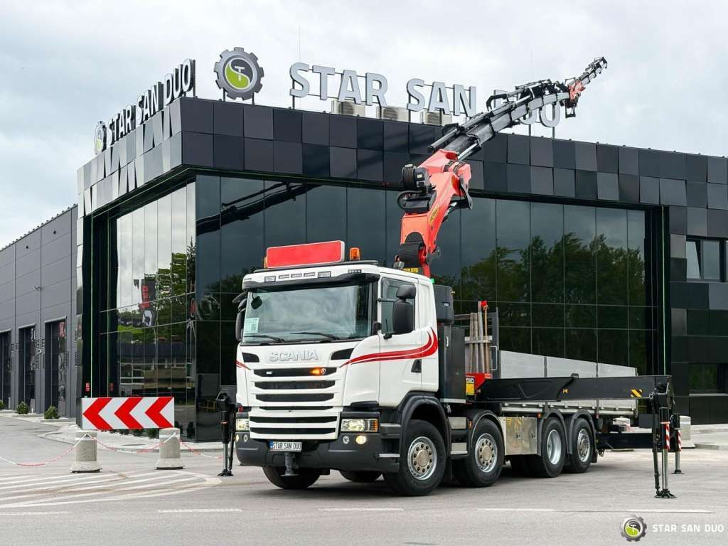 Scania G480 8x2 PALFINGER PK 53002 SH FlyJIB LowMileag - Crane truck: picture 1 Scania G480 8x2 PALFINGER PK 53002 SH FlyJIB LowMileag - Crane truck: picture 1
