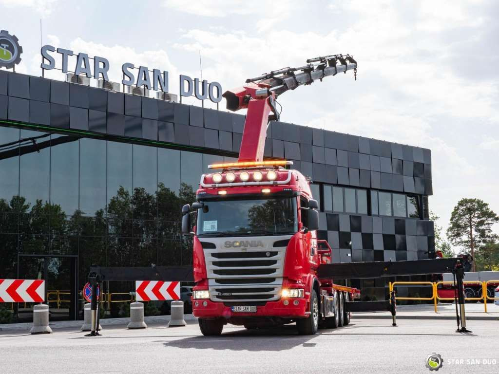 Scania R450 8x4 Palfinger PK 65002 SH HDS Crane - Crane truck: picture 2 Scania R450 8x4 Palfinger PK 65002 SH HDS Crane - Crane truck: picture 2