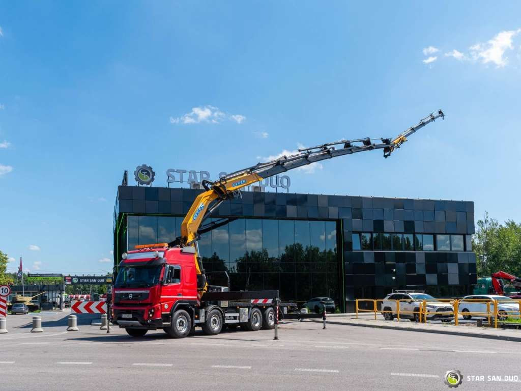 Volvo FMX 500 8x2 Effer 585 Fly Jib Winch Crane Kran - Crane truck: picture 2 Volvo FMX 500 8x2 Effer 585 Fly Jib Winch Crane Kran - Crane truck: picture 2