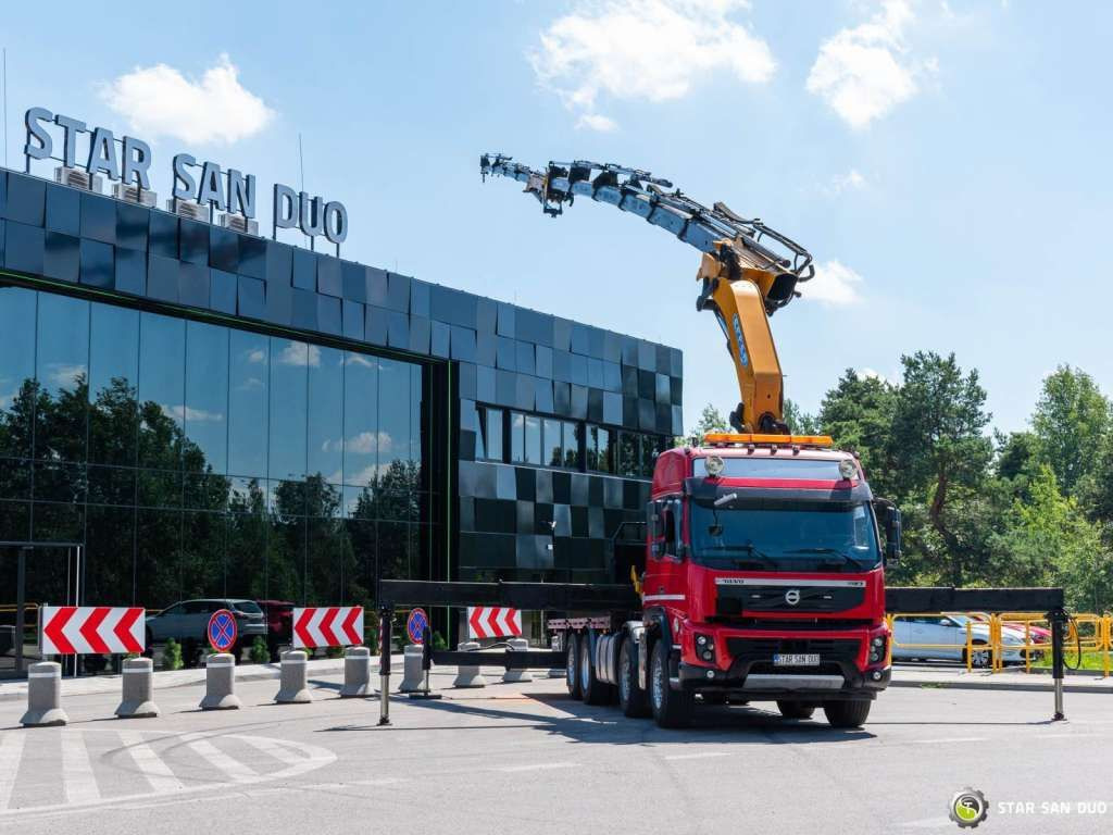 Volvo FMX 500 8x2 Effer 585 Fly Jib Winch Crane Kran - Crane truck: picture 5 Volvo FMX 500 8x2 Effer 585 Fly Jib Winch Crane Kran - Crane truck: picture 5