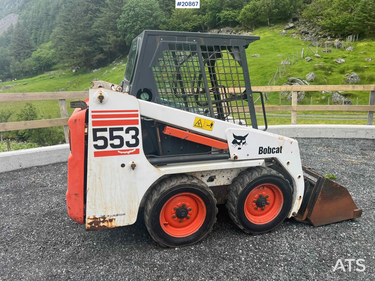 Bobcat 553 - Skid steer loader: picture 4 Bobcat 553 - Skid steer loader: picture 4