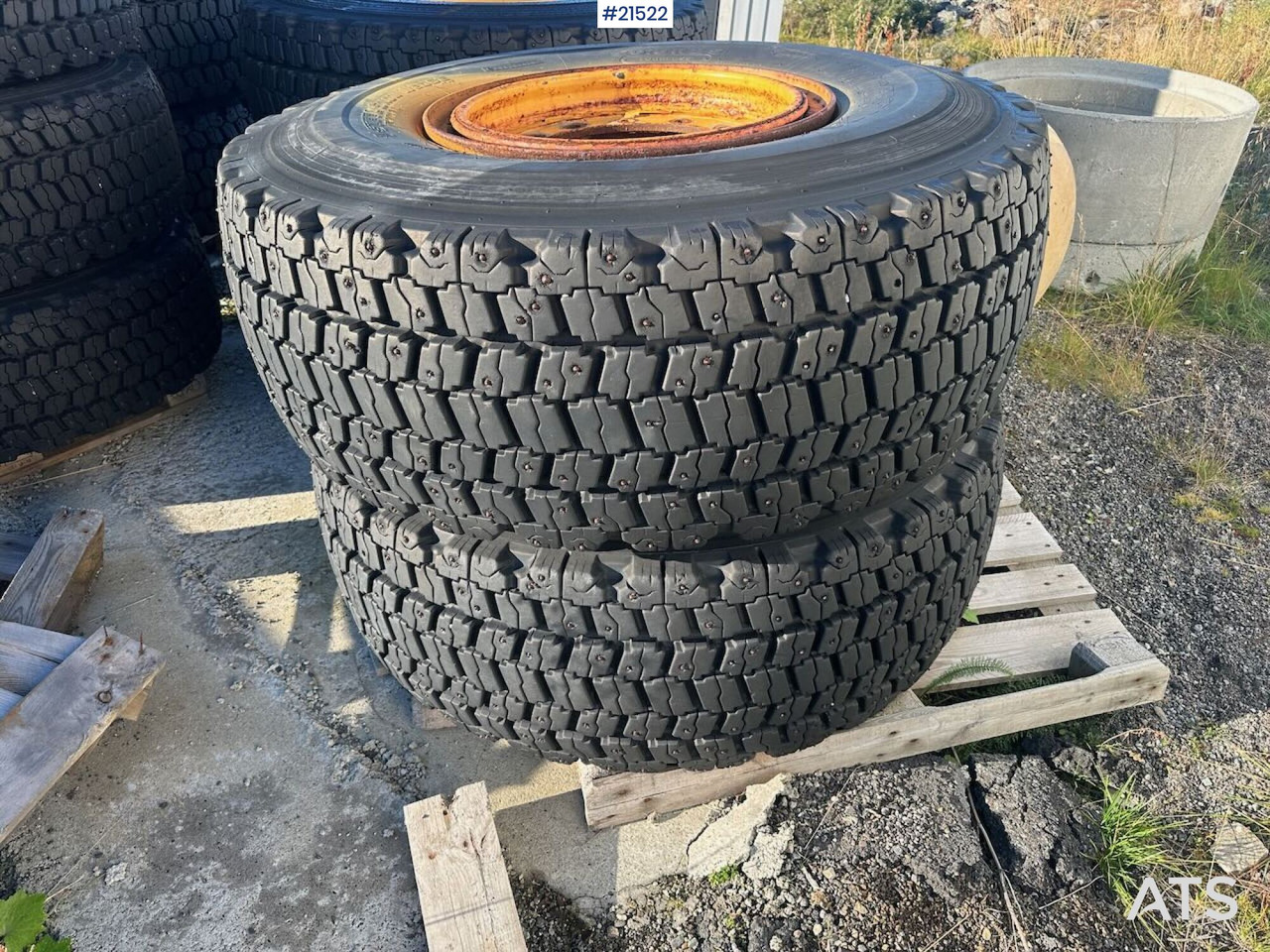 Bridgestone hjullaster dekk til Volvo L110 - Tire for Construction machinery: picture 2 Bridgestone hjullaster dekk til Volvo L110 - Tire for Construction machinery: picture 2
