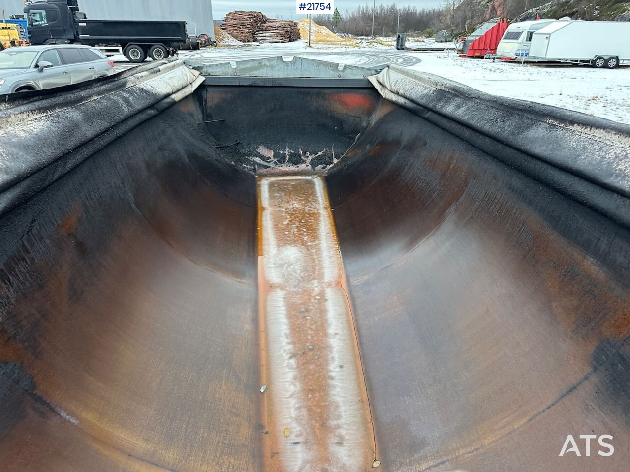 CMT 2012 CMT ASF 13 asfaltbalje til krokbil - Roll-off container: picture 4 CMT 2012 CMT ASF 13 asfaltbalje til krokbil - Roll-off container: picture 4